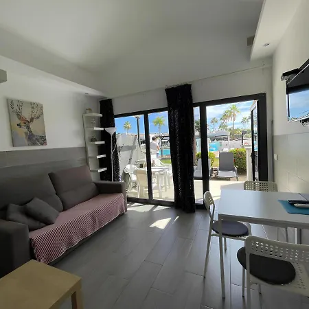 Apartment Bungalow Enfrente Piscina En Maspalomas *